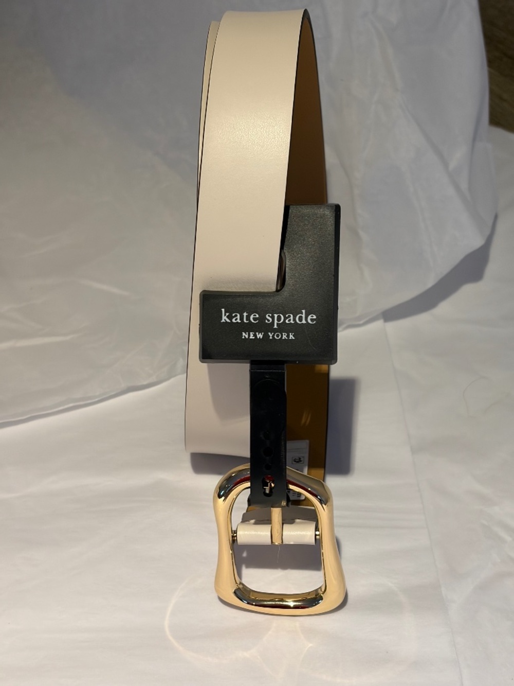 Kate Spade New York Genuine Leather Belt, Size L